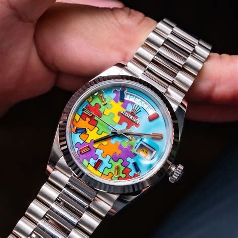 rolex puzzle watch